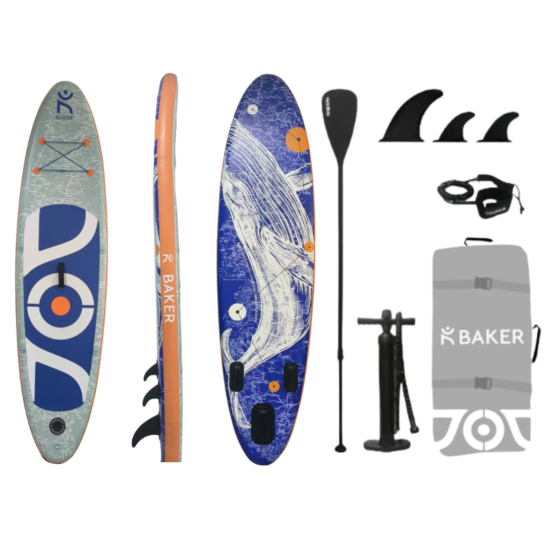 Stand Up Paddle Inflable 10´ Ballena Jorobada