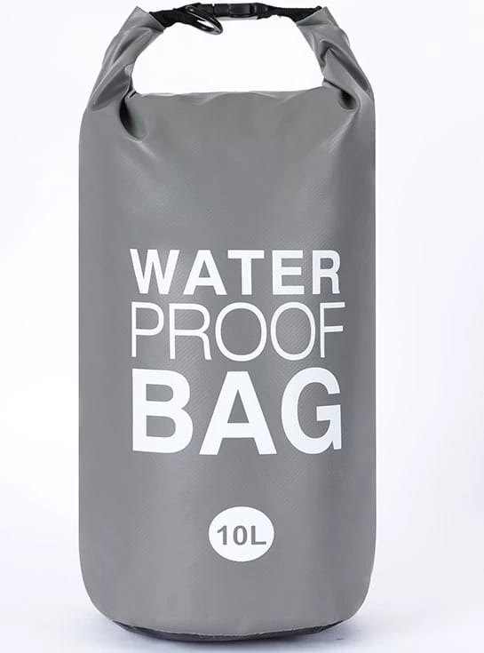Bolsa Impermeable Gris 10 Lt