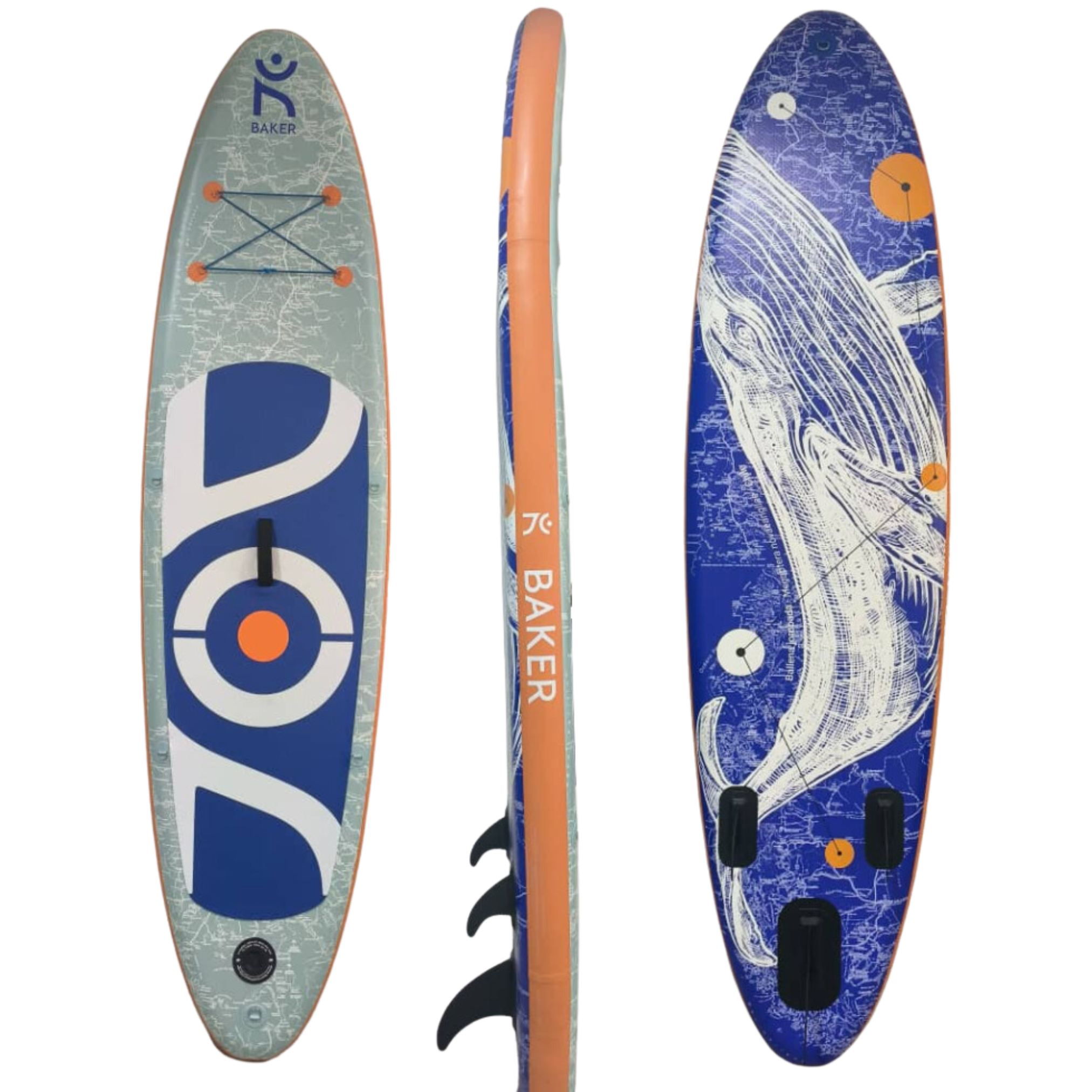 Stand Up Paddle Inflable 10´ Ballena Jorobada